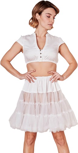 Ecru Dirndl Petticoat (50cm)