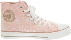 Dames Sneaker Tiroler Trachten Roze