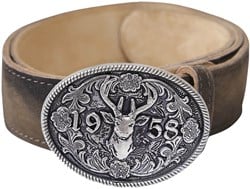 Trachten Luxe Riem Klassiek (echt leer)