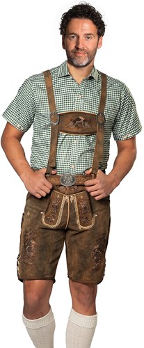 Kitzbuhel Lederhose Kort met Riem