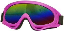 Skibril Neon Pink Olieglas