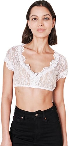 Carina Dirndl Blouse Ecru