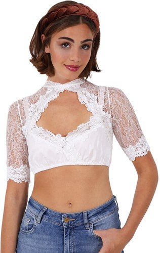 Pippa Dirndl Blouse Ecru