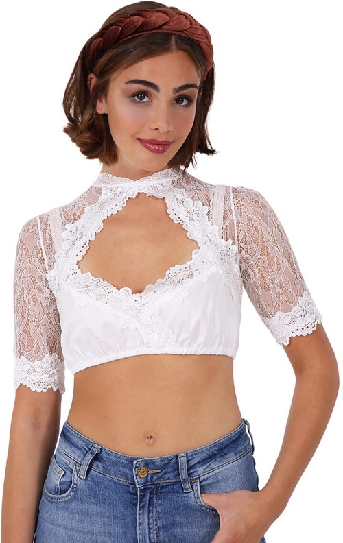 Pippa Dirndl Blouse Ecru