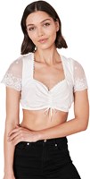 Dirndl Blouse Marchenhaft Ecru (1)