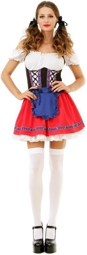 Dameskostuum Sexy Dirndl Beer Babe