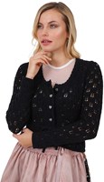 Dames Trachten Vest Florentine Zwart (3)