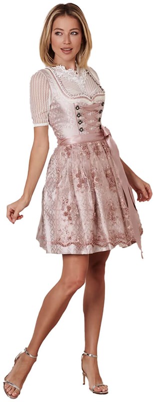 Dirndl Nalia Roze (50cm) (2)