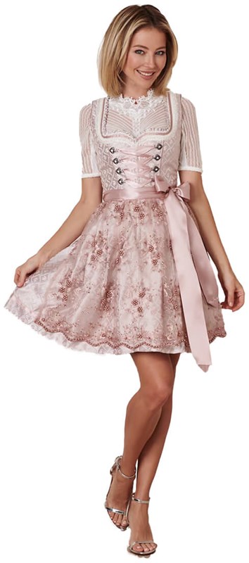 Dirndl Nalia Roze (50cm) (4)