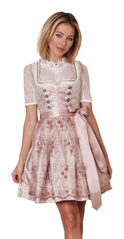 Nalia Dirndl Roze (50cm)