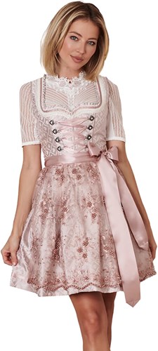 Nalia Dirndl Roze (50cm)