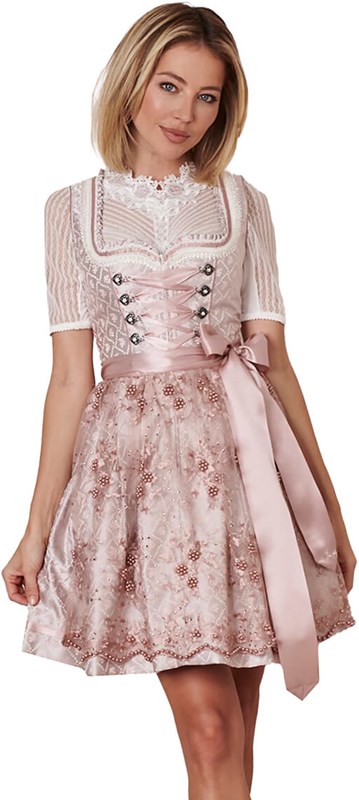 Nalia Dirndl Roze (50cm)