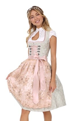 Lichtgroene Dirndl Freya (60cm)