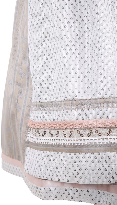 Dirndl Iris (60cm) (detail rok en schort)
