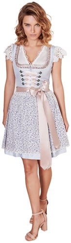 Jette Dirndl Blauw (50cm) - 2dlg.
