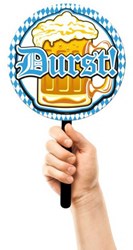 Oktoberfest Zwaaibordje Durst