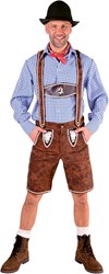 Tirolerbroek / Lederhose Bruin (met skai)