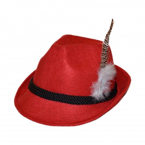 Oktoberfest Jagershoed Rood