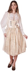 Idabella Dirndl Beige (70cm) 2dlg.