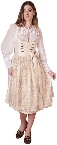 Idabella Dirndl Beige (70cm) 2dlg.