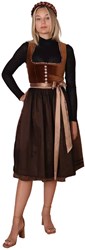 Klara Dirndl Bruin (70cm) - 2dlg.