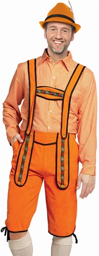 Lederhose Oranje Lang Johan