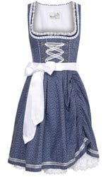 Tamilla Blauw Luxe Dirndl (55cm) 