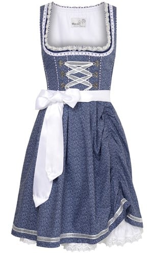 Tamilla Blauw Luxe Dirndl (55cm) 