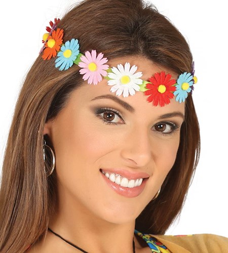 Bloemen Haarband Madelief Multi