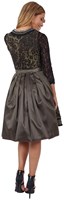 Dirndl Leonie Donker Groen (60cm) - 2dlg. (achterkant)