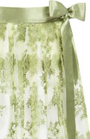 Luxe Trachten Dirndlschort Groen (70cm, tule) -2