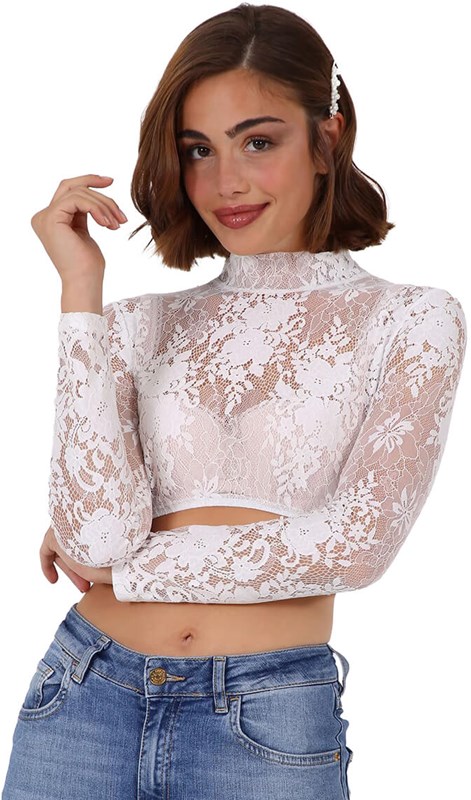 Dirndl Blouse Navina Ecru (1)