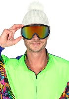 Skibril Luxe met Olieglas Regenboog