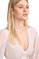 Dirndl Blouse Hermine Ecru (detail)