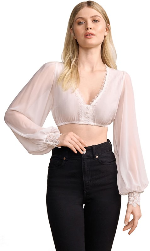 Hermine Dirndl Blouse Ecru