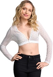 Annalina Dirndl Blouse Ecru