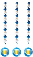 Bierpullen Hangdeco (3 stuks)