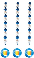 Bierpullen Hangdeco (3 stuks)