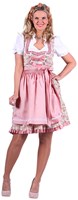 Dirndl Ilse Roze Met Bloemen (1)