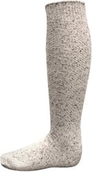 Set Tiroler Kniekousen (50% wol, Grijs) 