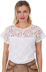 Camille Trachten Blouse Ecru