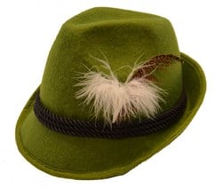 Oktoberfest Jagershoed Olijfgroen