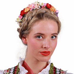 Dirndl Bloemen Haarband Multi