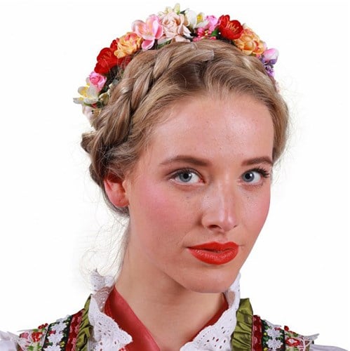Dirndl Bloemen Haarband Multi