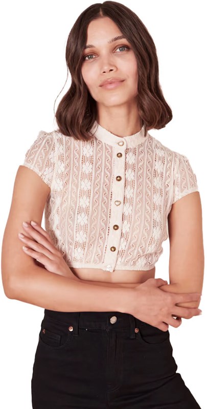 Dirndl Blouse Lavina Beige (3)