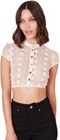 Dirndl Blouse Lavina Beige (4)