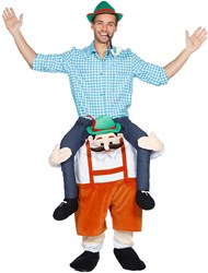Piggyback Kostuum Tiroler Man (gedragen door)