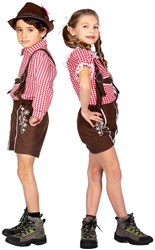 Tiroler Kinder Broek Bruin
