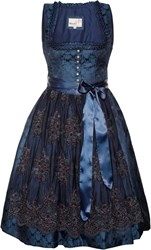 Luxe Dirndl Gerlisa Deep Blue Ocean (65cm)