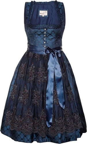 Luxe Dirndl Gerlisa Deep Blue Ocean (65cm)